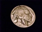 1919-D Buffalo Nickel, a nearly Good Grade Coin.
