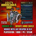 New ListingBorderlands 4✨ MODDED LVL ONE 20M CAP INFINITE AMMO SHIELD BL4 GEAR ✅PC-PS-XBOX✨
