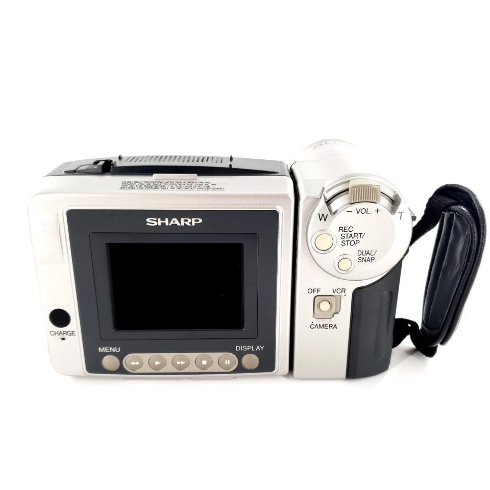 Sharp Viewcam VL-AH151U Hi-8 Analog Camcorder Tested & Works Please Read Details - Image 4 of 4