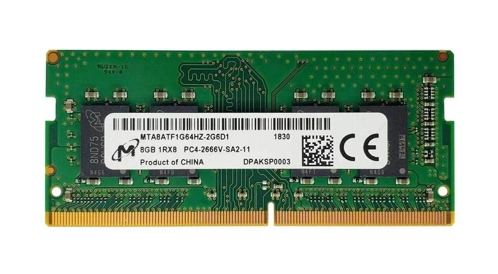 Micron SO-DIMM 8 GB DDR4 SDRAM Memory (RAM) 2 Modules for sale | eBay