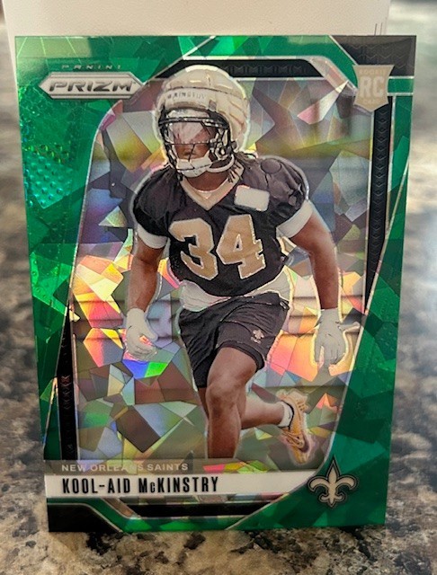 2024 Panini Prizm - Rookies Kool-Aid McKinstry #363 Green Ice Prizm (RC)