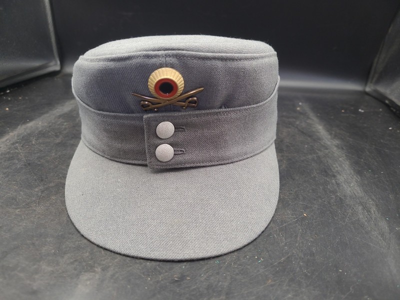 German Bundeswehr Gebirgsjäger Mountain Troops Visor Cap Sz 60 Edelweiss. MG