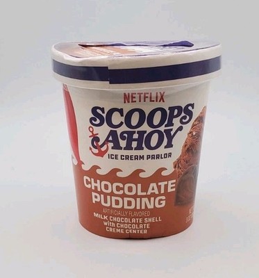 Stranger Things X Frankford - Scoops Ahoy Chocolate Pudding Candy - New/Sealed