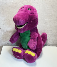 1992 Golden Bear Co. Lyons Group Barney the Dinosaur 13" Plush Stuffed Toy