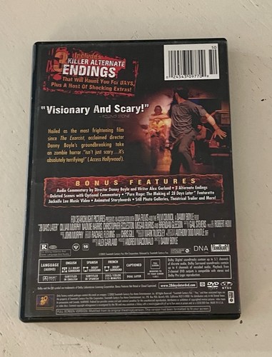 28 jours plus tard... (DVD, 2003) plein écran édition spéciale - Photo 2/3