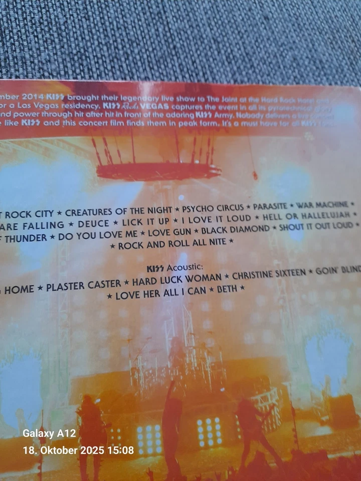 KISS ROCKS LAS VEGAS DEL. EDIT.  BR+DVD+2CD EARBOOK NEW OVP RAR  IMPORT ! - Bild 4 von 4