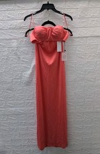 New Lovers And Friends Samantha Gown Coral Pink Size S