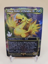 Choco, Seeker of Paradise (Borderless) (Chocobo Track Foil) Final Fantasy Foil