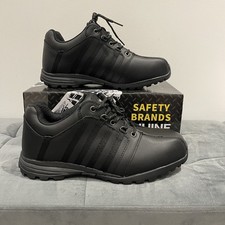 Scarpe da ginnastica antinfortunistiche TROJAN Hector nere - taglia 8 nuove