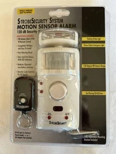 Strobe Security System Motion Sensor Alarm New in Box w/ Remote