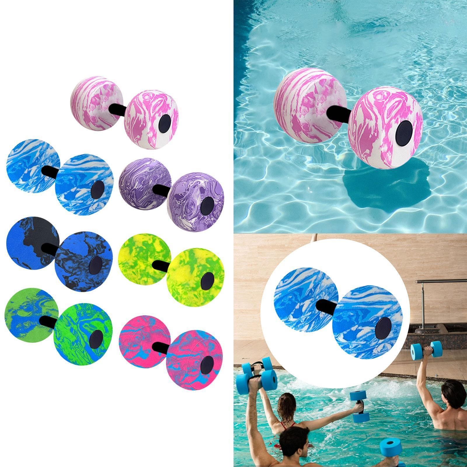 Aquatic exercise dumbbell pool fitness adults water sports aerobic equipment