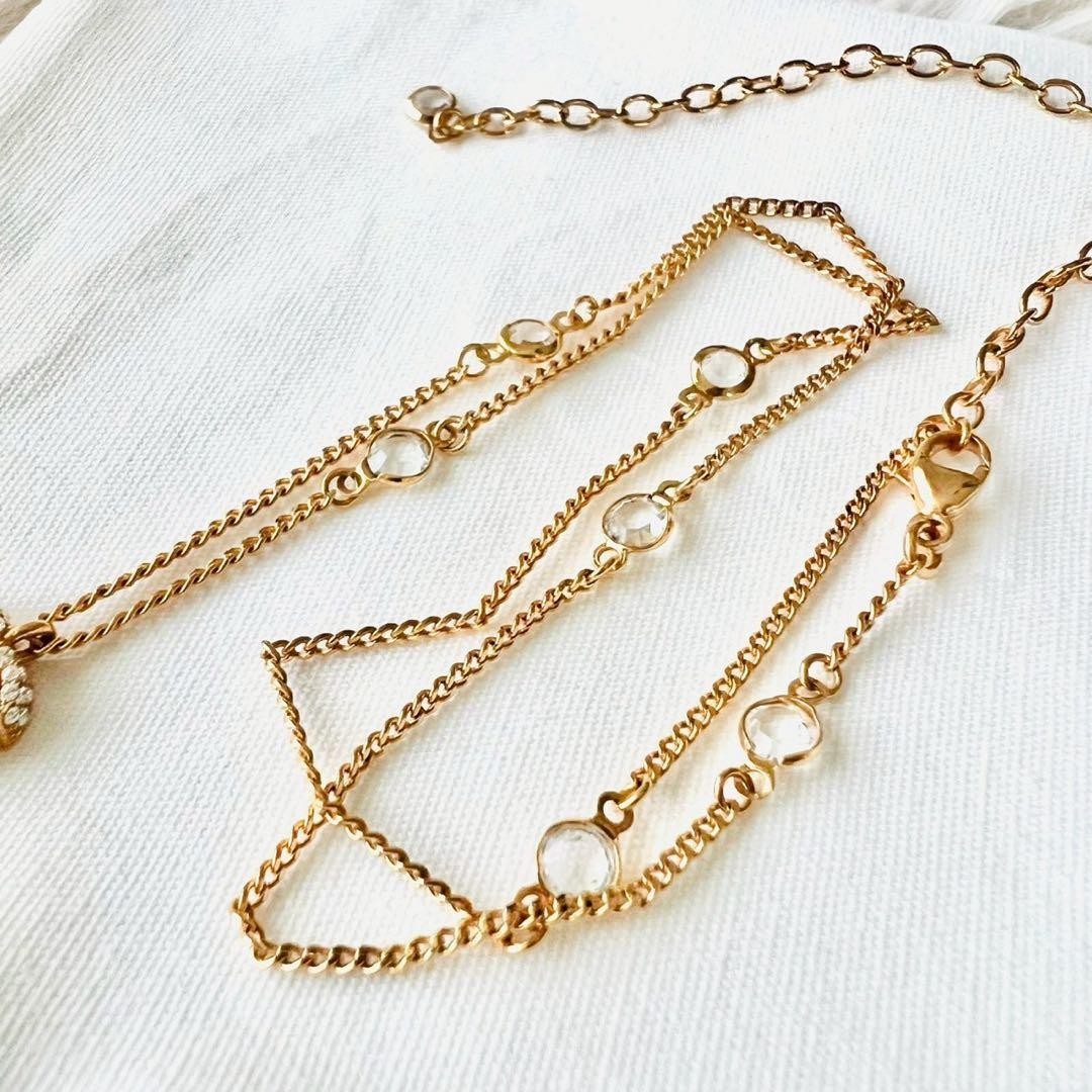 Auth GUCCI Necklace Key Shape Interlocking GG Log… - image 6