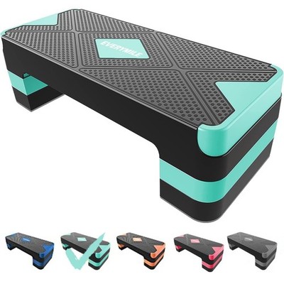 Aerobic Exercise Step, Adjustable Workout Step Platform | Aerobic Stepper for...