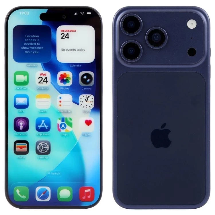 iPhone 17 pro Display Model – Fake Dummy Phone with Color Screen (Non-Working) - Image 2 of 3