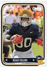 2024 Onyx Vintage Football - Beaux Collins