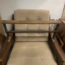 Antique General Store Paper Wrapping Roll Cutter Holder Dispenser 28” Butcher