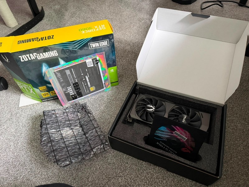 ZOTAC GeForce RTX 3060 12GB Graphics Card Boxed Great Condition