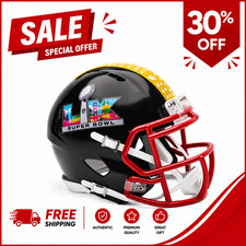 [BIG DEAL] Super Bowl LX Riddell Event Speed Mini Football Helmet