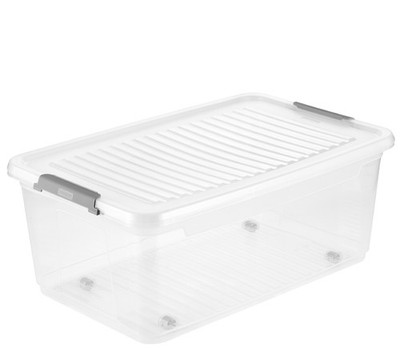 keeeper Aufbewahrungsbox ''leo'' 37 Liter transparent