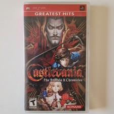 Castlevania: The Dracula X Chronicles GREATEST HITS (2007) Sony PSP CIB TESTED