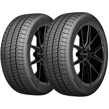 Qty 2 22550r17 Continental Truecontact Tour 54 98v Xl Black Wall Tires