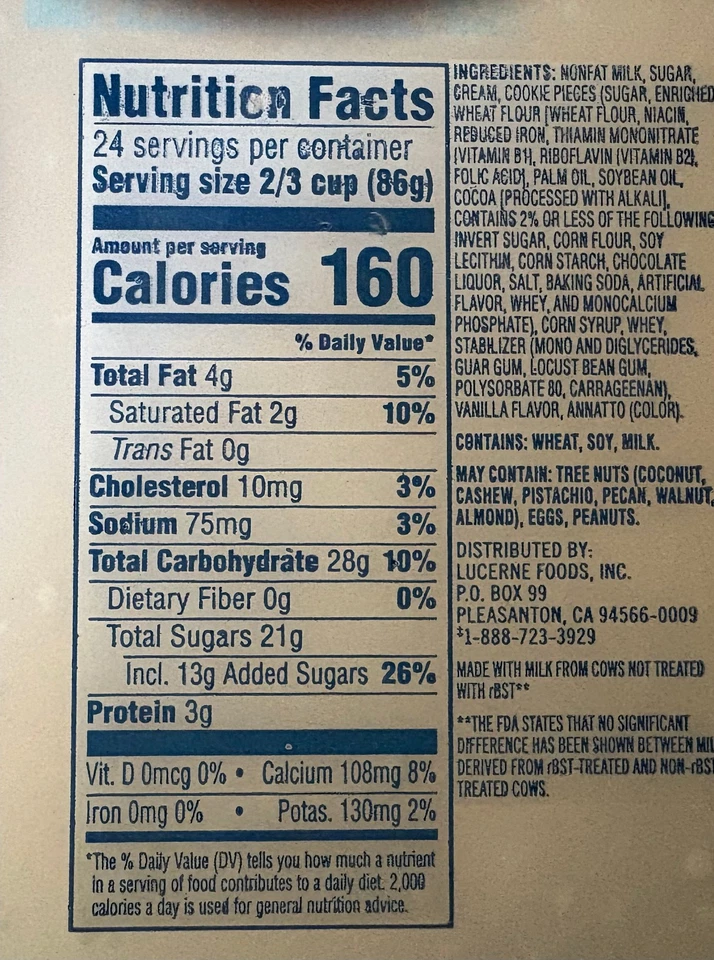 ¡GALLETAS Y HELADOS DE CREMA! ¡LIOFILIZADO! Cucharadas de 1/2 onza - ALIMENTO PARA ASTRONAUTAS Foto 3 de 3