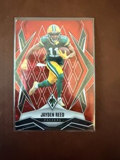 2025 Panini Phoenix - Jayden Reed #39 Red Winter Snowflakes /399 Packers