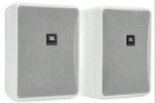 NEW JBL Speakers Control 25-1 Commercial Indoor/Outdoor Speakers White   Pair