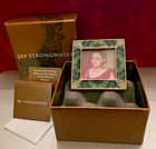 2004 Jay Strongwater Green Swarovski Crystal Frame Leland Jungle Collection — photo 1