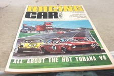 Jul 1973 RACING CAR NEWS Magazine ALFA Cover , HDT TORANA V8