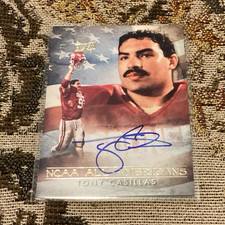 Upper Deck 2011 College Football Legends Tony Casillas Autographed Oklahoma  