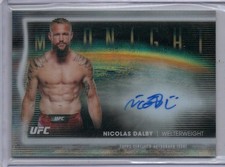 2025 Topps Midnight UFC: Nicholas Dalby [Horizons Signatures] Silver AUTO HNS-ND