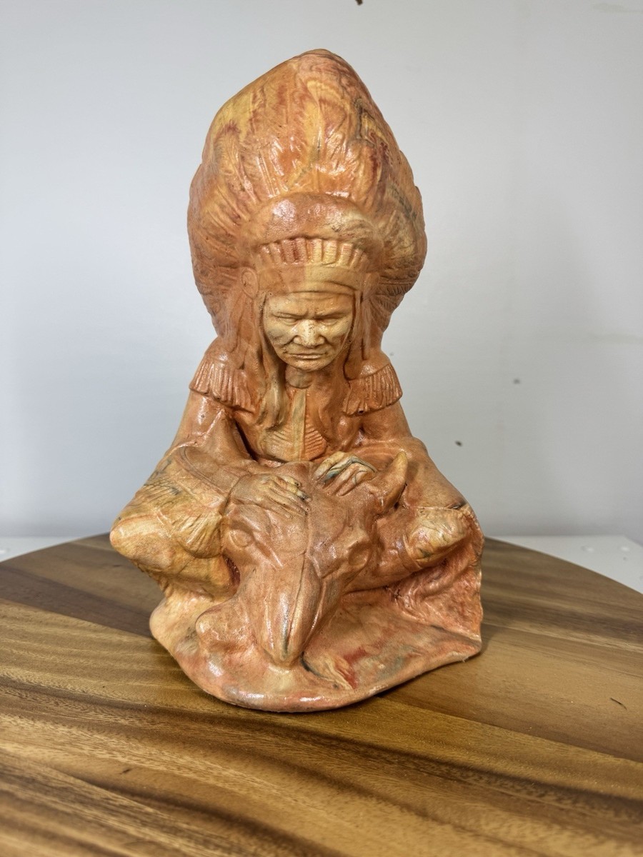Authentic Comanche Native American Indian Mississippi Mud Clay
