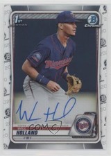 2020 Bowman Chrome Prospect Auto Will Holland #CPA-WH Auto 07ke