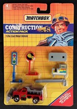 Matchbox Construction Action Pack Highway Maintenance Truck Aspen Snow Plow 1990