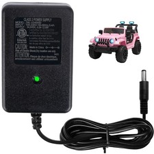 24V Battery Charger for Electric Ride on Toy, 24 Volt Ride On Cars Power Adapter