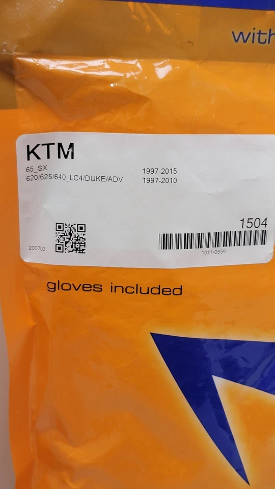 Filtro de aire preengrasado 1504 KTM 65_SX 620/625/640_LC4/DUKE/ADV 1997-2015 SIN TRABAJO Foto 2 de 4