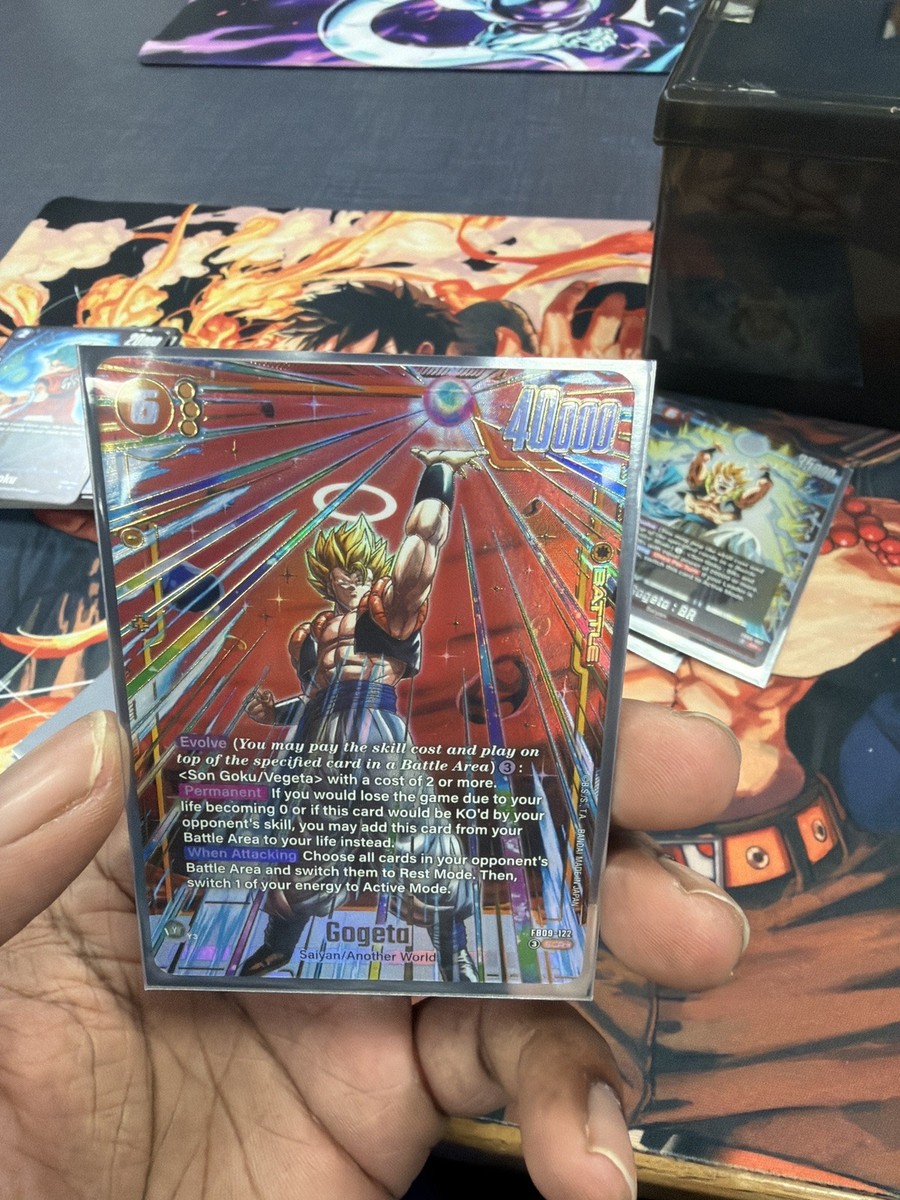 DBS FB09-122 SCR ALT ART GOGETA FUSION WORLD DUAL EVOLUTION SECRET