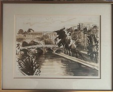 Carlo Vitale - Parigi Luglio 1965 vista della Senna