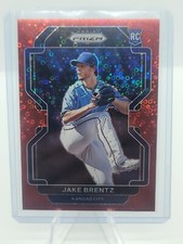 2022 PANINI PRIZM RED WAVE #77/99 ROYALS JAKE BRENTZ NO. 258
