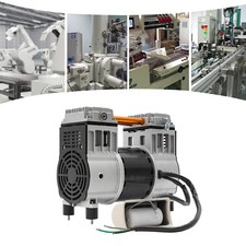 980W Luftkompressor Pumpenkopf, Kompressor Ersatzkopf mit 2 Schalld&auml;mpfern NEU