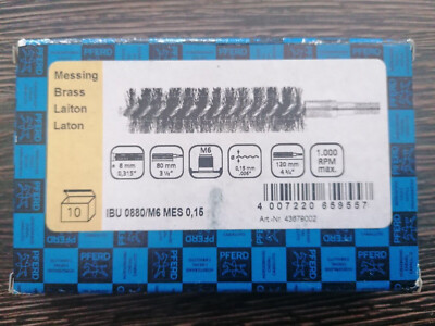 10pcs Horse 43679002 Internal Brush IBU 0880/M6 MES 0.15 - Brass