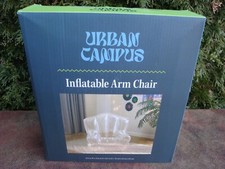 Sillón inflable Urban Campus color claro de Pacific Resources Ltd NUEVO