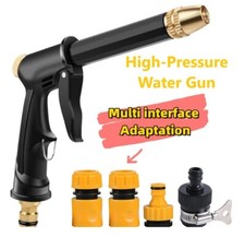 Water Gun High Pressure Garden Watering Hose Car Nozzle for Garden Hoses UK