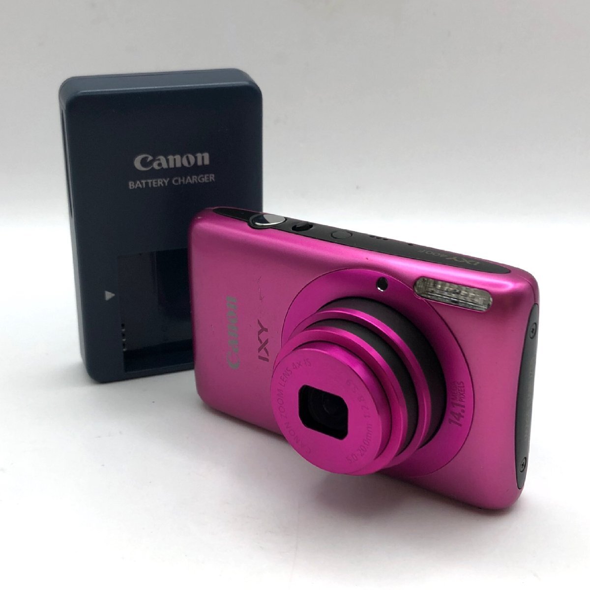 Canon IXY 400F ピンク Canon IXY 400F 400 F digital camera Pink W/Battery, Charger