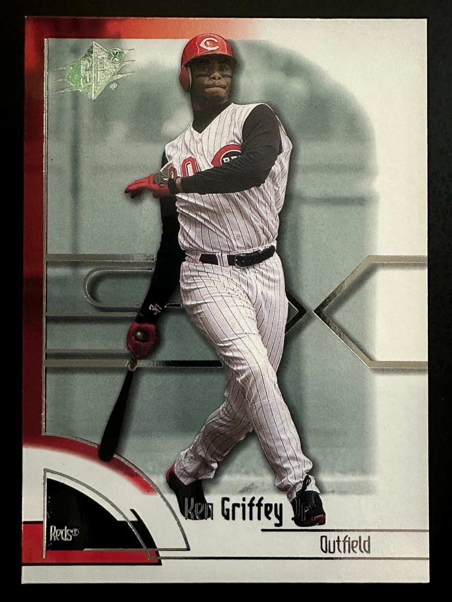 Ken Griffey Jr 2002 Upper Deck SPX Baseball Card Cincinnati Reds