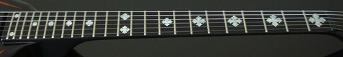 Diamond Cross MOP DOTBUSTER Fretboard Markers Inlay Sticker Decal for ANY GUITAR - Picture 2 of 4
