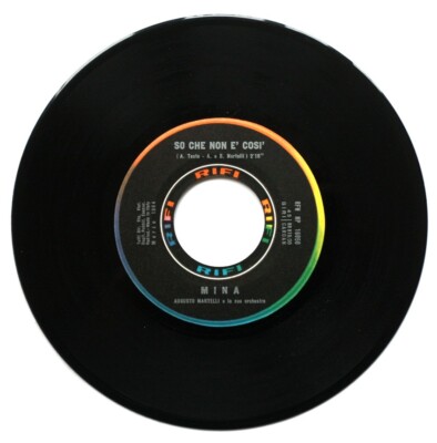 MINA E l'uomo per me italian girl 1964 Rifi RFN 16050 vinyl SP | eBay
