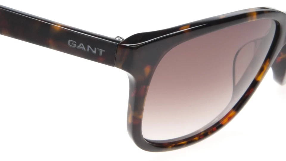 NUEVO GANT GA8040 52F HABANA OSCURA/MARRÓN LENTES DEGRADADAS GAFAS DE SOL 56-17-135 B40mm Foto 3 de 4