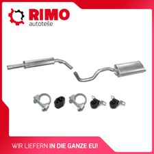 Seat Ibiza II 1.0 1.3 1.4 1.6 1.9 SDI TDI Auspuffanlage Auspuff Mit Montagesatz